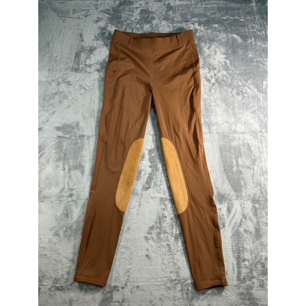Baleaf Women's Riding Breeches‎ Tan Size S Knee Patch Pockets